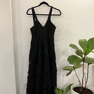 Black Organza dress from Shop Red Dress